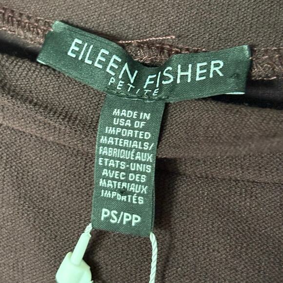 Eileen Fisher NWT Funnel Neck Dress - Picture 6 of 6